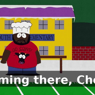 coming there, Chef?