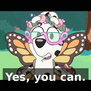 Yes, you can.