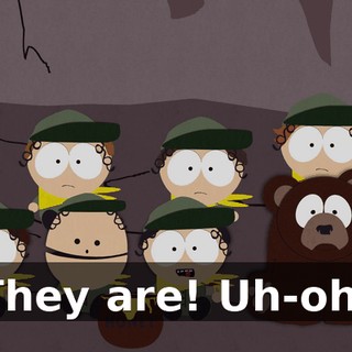 They are! Uh-oh!