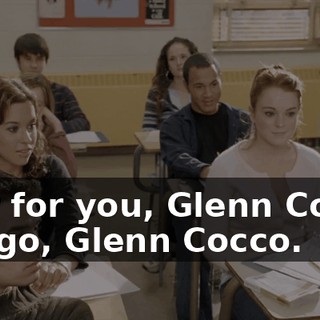 Four for you, Glenn Cocco. You go, Glenn Cocco.