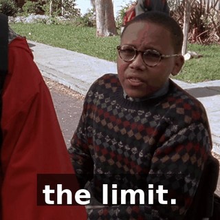 the limit.