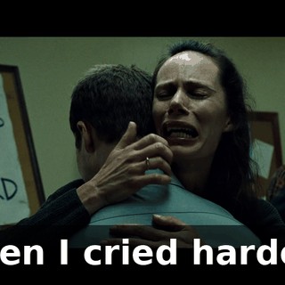 then I cried harder.