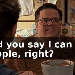 And you say I can tell people, right?