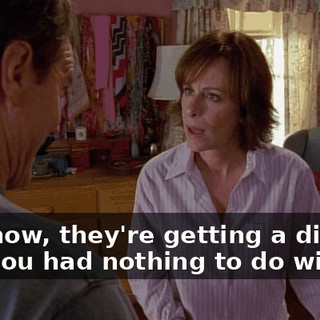 And now, they're getting a divorce and you had nothing to do with it?