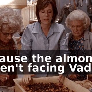 because the almonds weren't facing Vadutz.