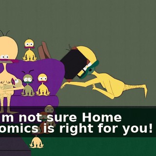 but I'm not sure Home Economics is right for you! - No!