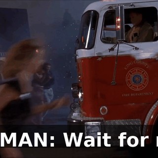 WOMAN: Wait for me!