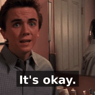 It's okay.