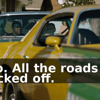 - No. All the roads are blocked off.