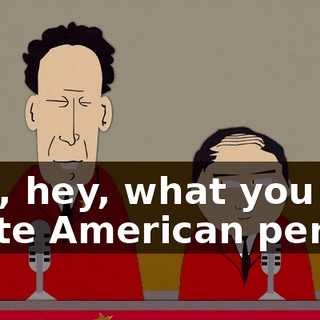 Hey, hey, what you call white American person