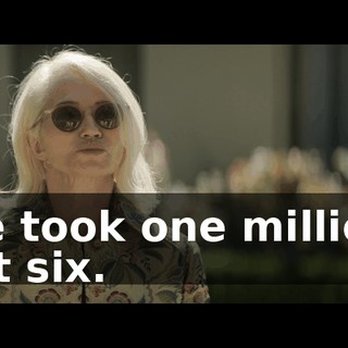 We took one million, not six.