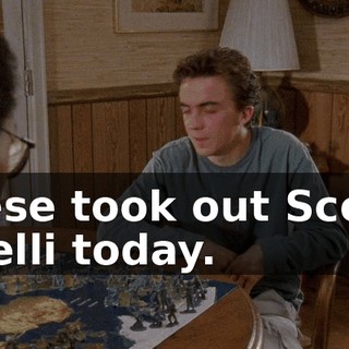 Reese took out Scotty Riselli today.
