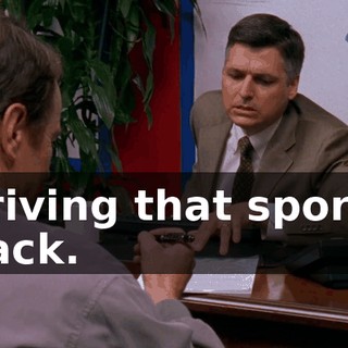 driving that sports pack.