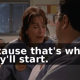 Because that's where they'll start.
