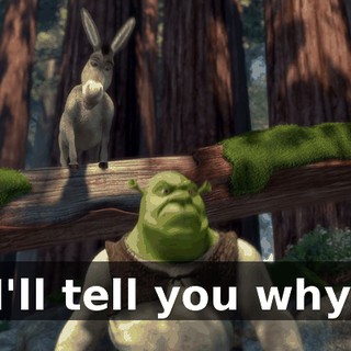 I'll tell you why.