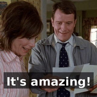 It's amazing!