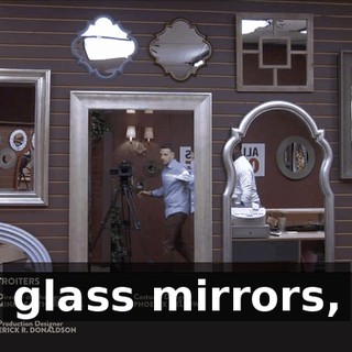glass mirrors,