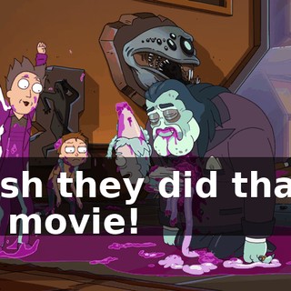 I wish they did that in the movie!