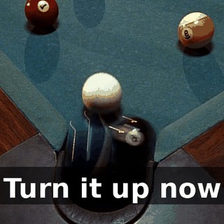 ♪ Turn it up now ♪