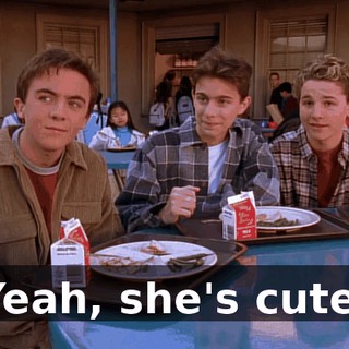 Yeah, she's cute.