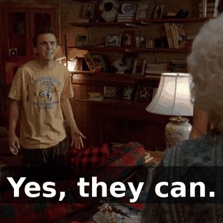 Yes, they can.