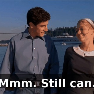Mmm. Still can.