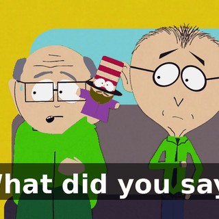 What did you say?