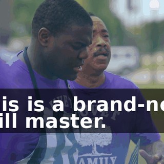 This is a brand-new grill master.
