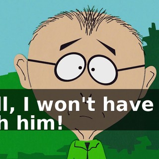 Well, I won't have sex with him!
