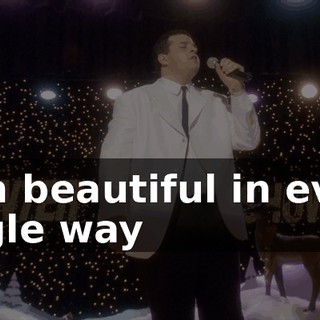 I am beautiful in every single way