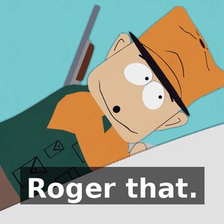 Roger that.