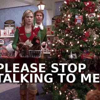 PLEASE STOP TALKING TO ME.