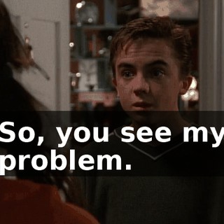 So, you see my problem.