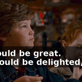 - That would be great. - And I would be delighted, Reese...