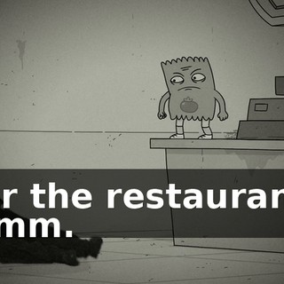 for the restaurant. Hmm.
