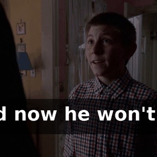 and now he won't let us.