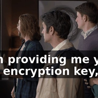 with providing me your TLS encryption key,