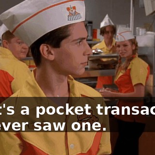 That's a pocket transaction if I ever saw one.