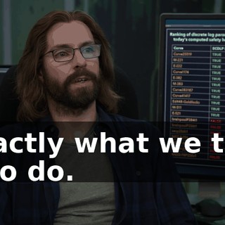 exactly what we told it to do.