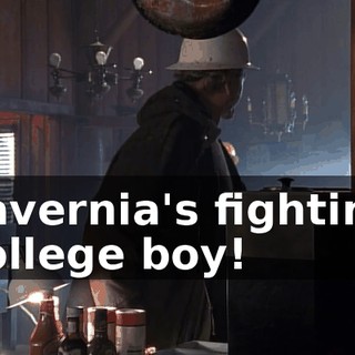 Lavernia's fighting college boy!