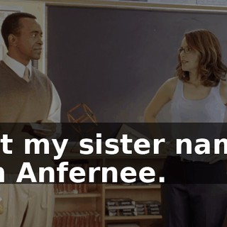 that my sister named him Anfernee.