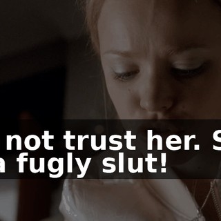 Do not trust her. She is a fugly slut!