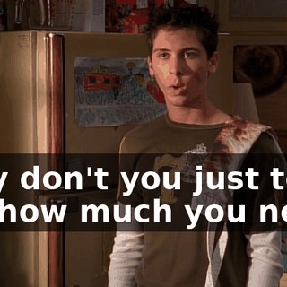 Why don't you just tell me how much you need.