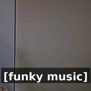 [funky music]