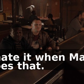 I hate it when Mark does that.