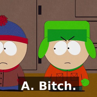 A. Bitch.