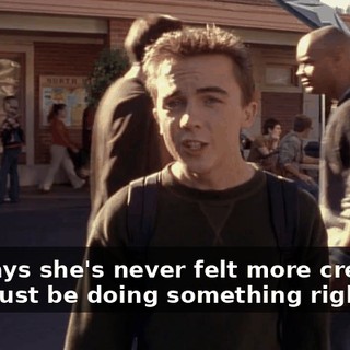 She says she's never felt more creative. She must be doing something right.