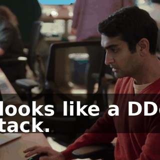 It looks like a DDoS attack.