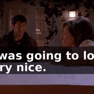 it was going to look very nice.