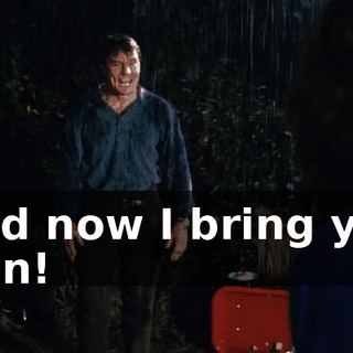And now I bring you rain!